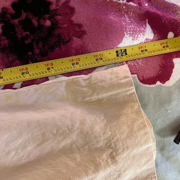 Theory Women's Treeca Good Linen Pull-On Straight Leg Pants Cream Size 2 - Picture 9 of 9